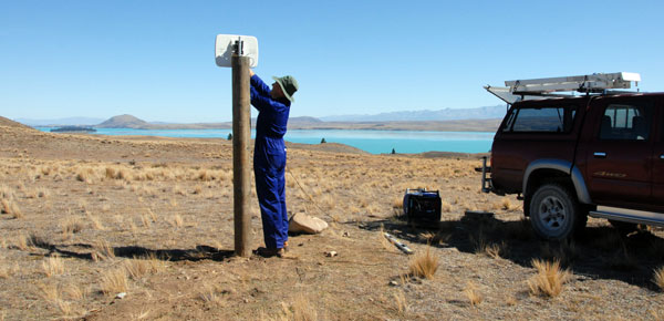Radio link installation